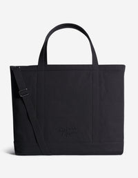 Fox head large shopping bag - Black