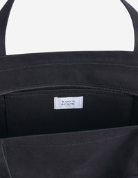 Fox head large shopping bag - Black