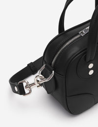 Petit sac Camera Boogie en cuir - Black
