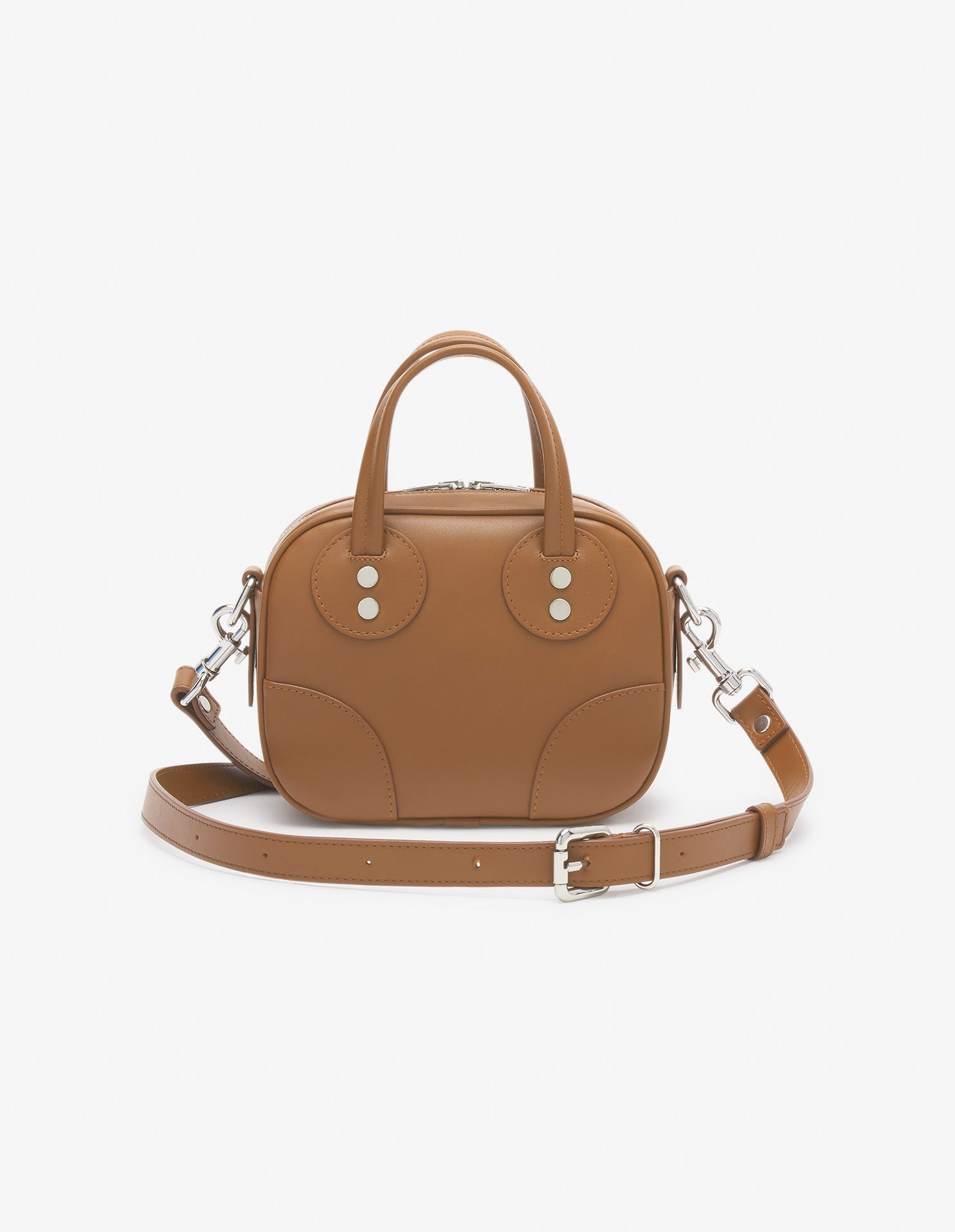 Sac Boogie en cuir - Light Brown
