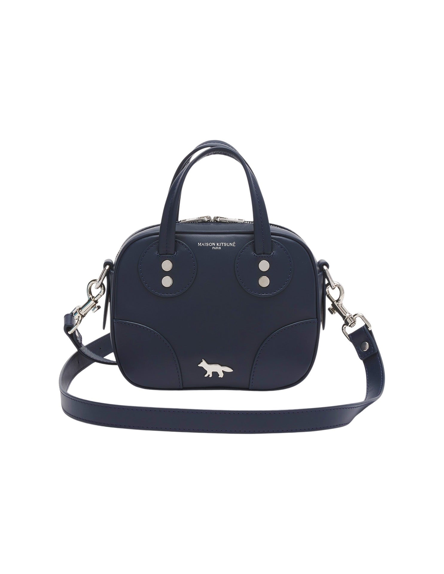 Sac Boogie en cuir - Navy