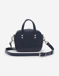 Sac Boogie en cuir - Navy