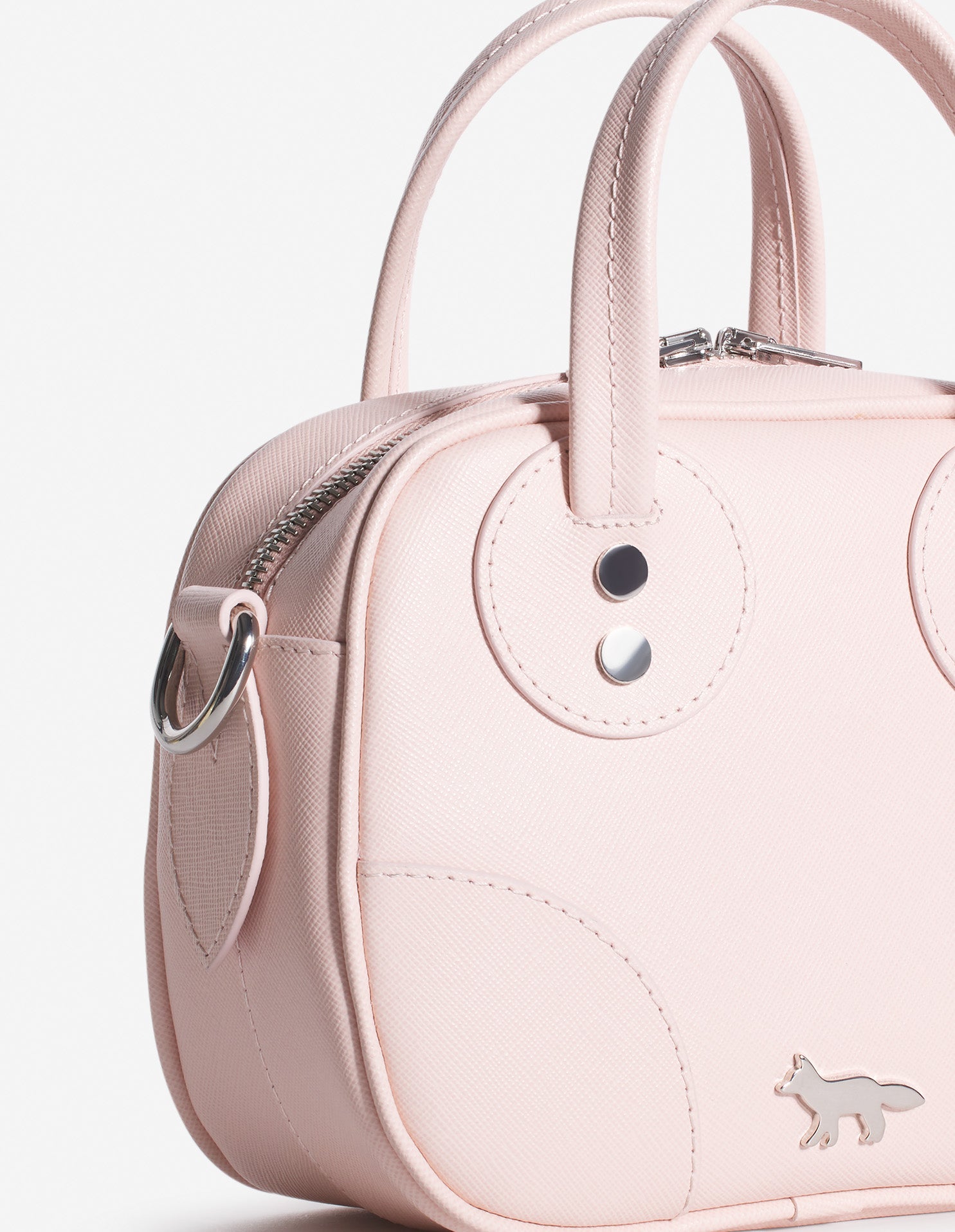 Boogie leather bag - Rosewater