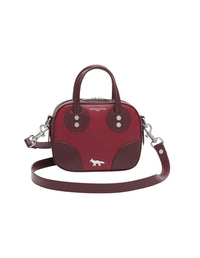 Leather Boogie bag - Redstar Winterberry