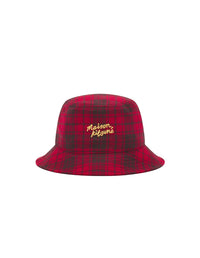 Wool Check Bob - Clay Pecan Check