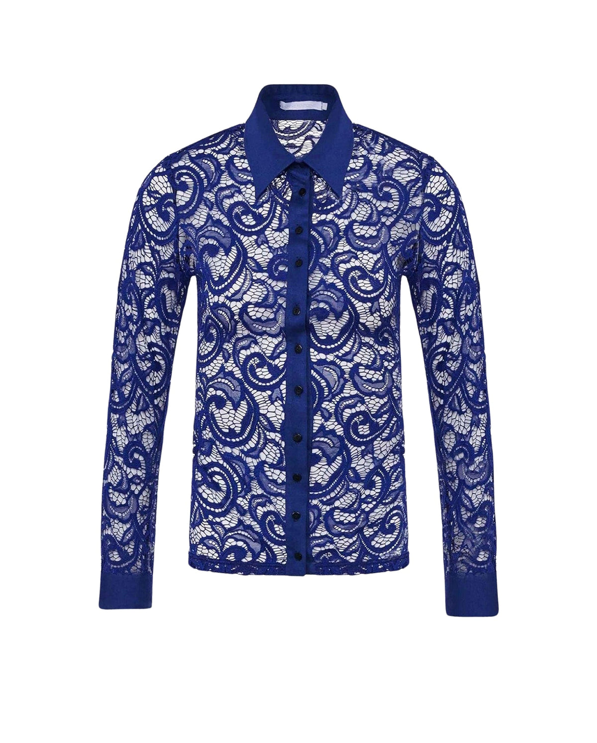 Chemise Lys en dentelle - Ultrablue