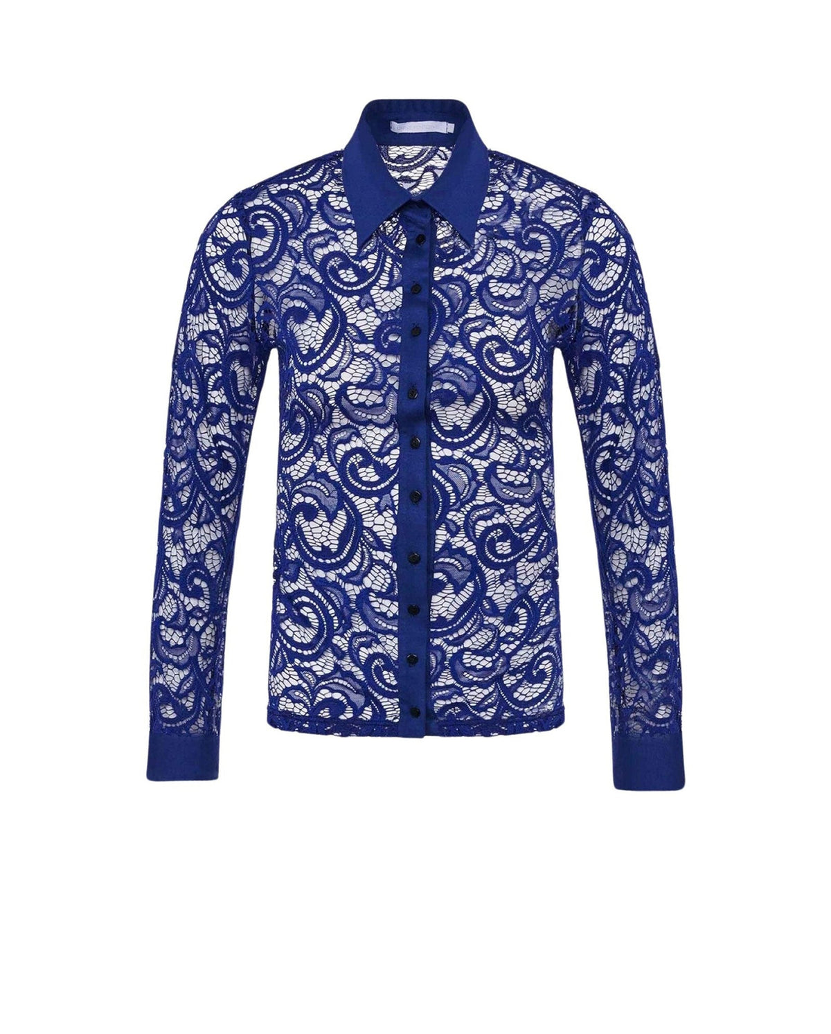 Chemise Lys en dentelle - Ultrablue