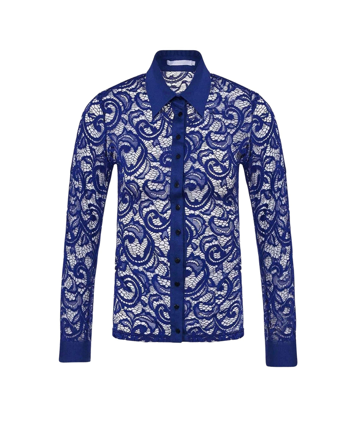 Chemise Lys en dentelle - Ultrablue