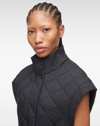 Noir Veste tissée Femme