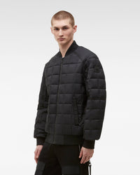 Noir tissu Veste pour homme