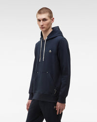 Navy Homme tissu Hoodie