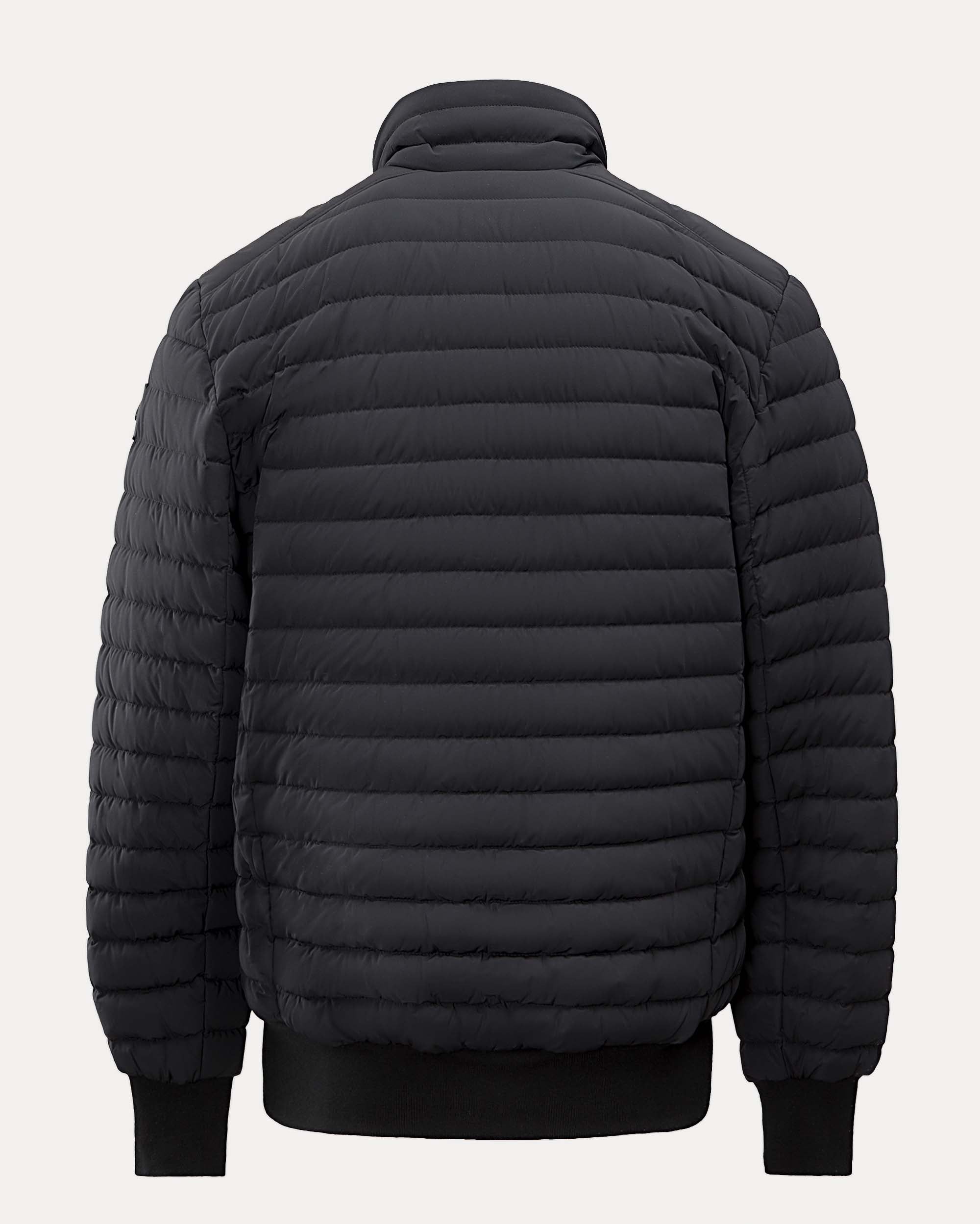 Noir Homme tissu Veste