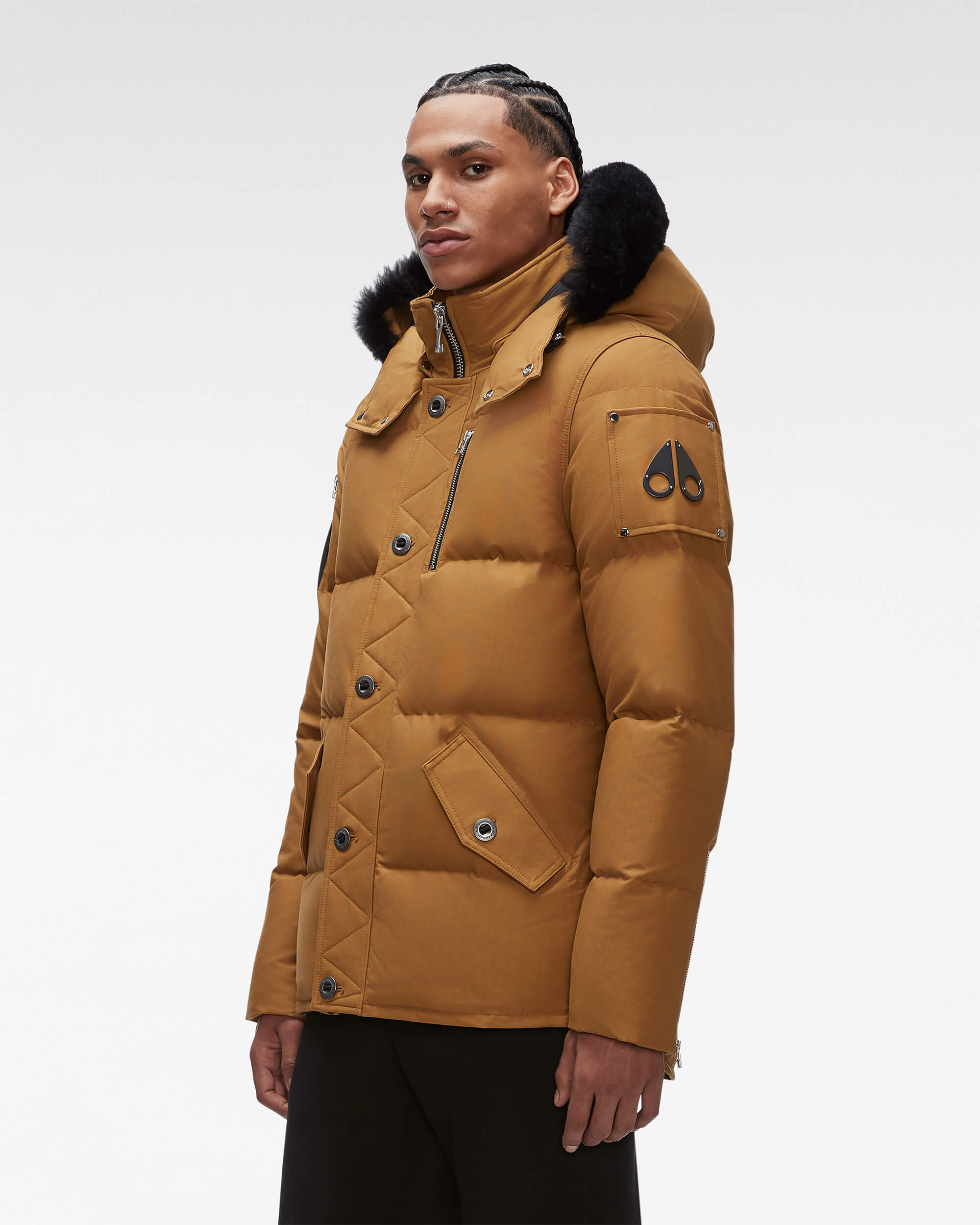 Tapenade & Blanc Parka tissé Homme