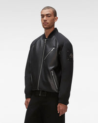 Noir Bomber tissé pour Homme