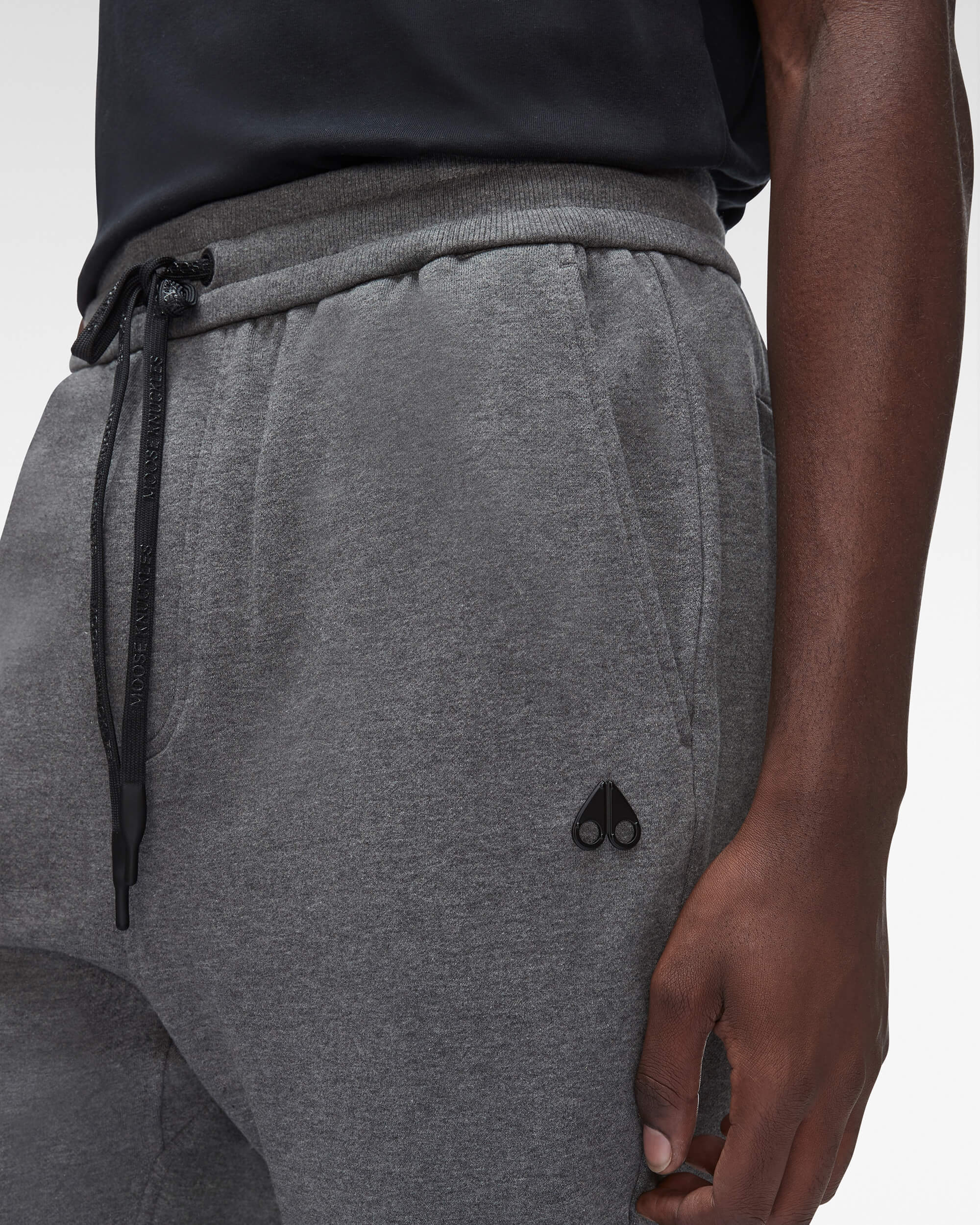 Gris Melange Homme tissu Sweatpants