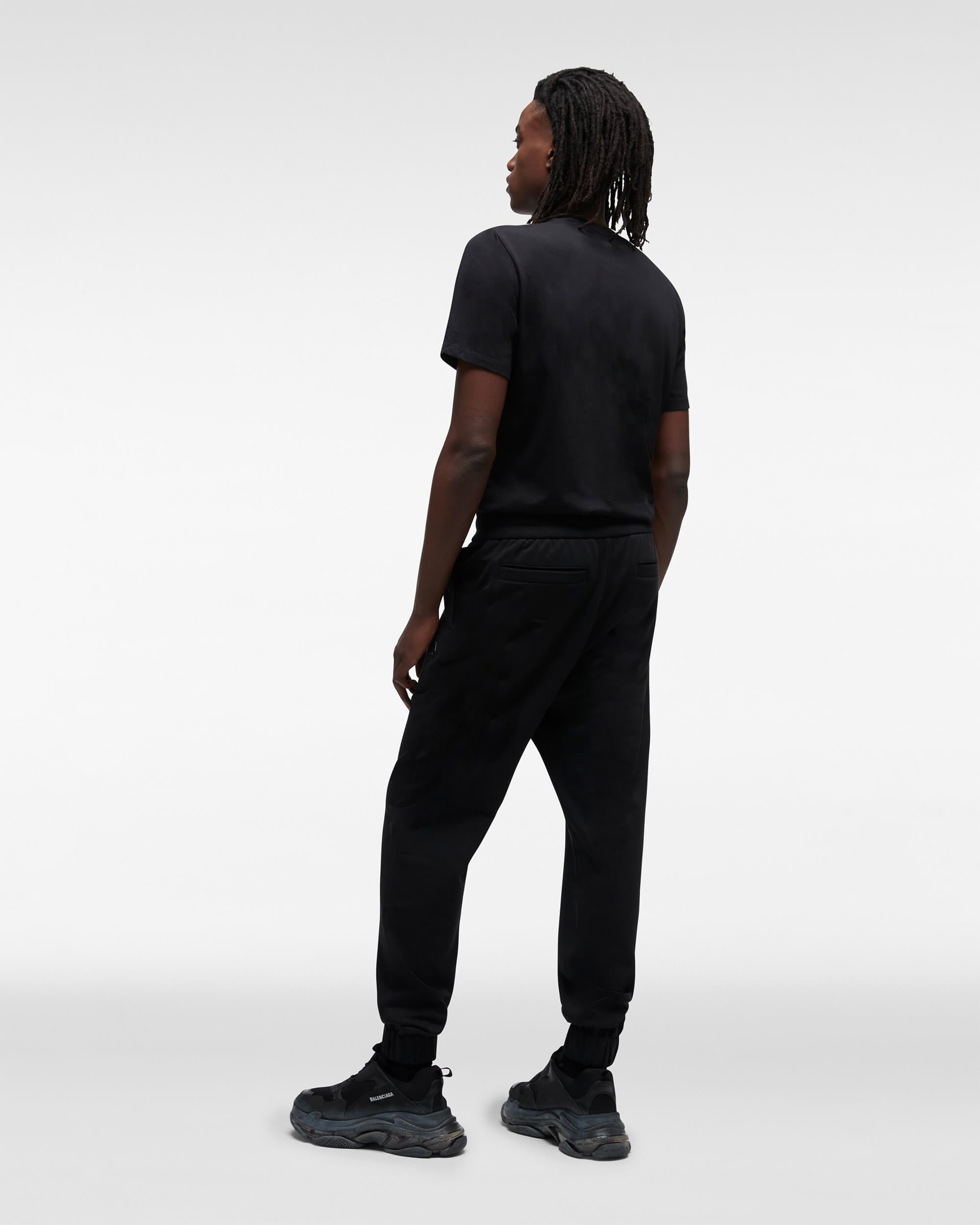 Noir Homme tissu Sweatpants