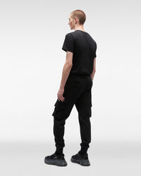 Noir tissu Sweatpants homme