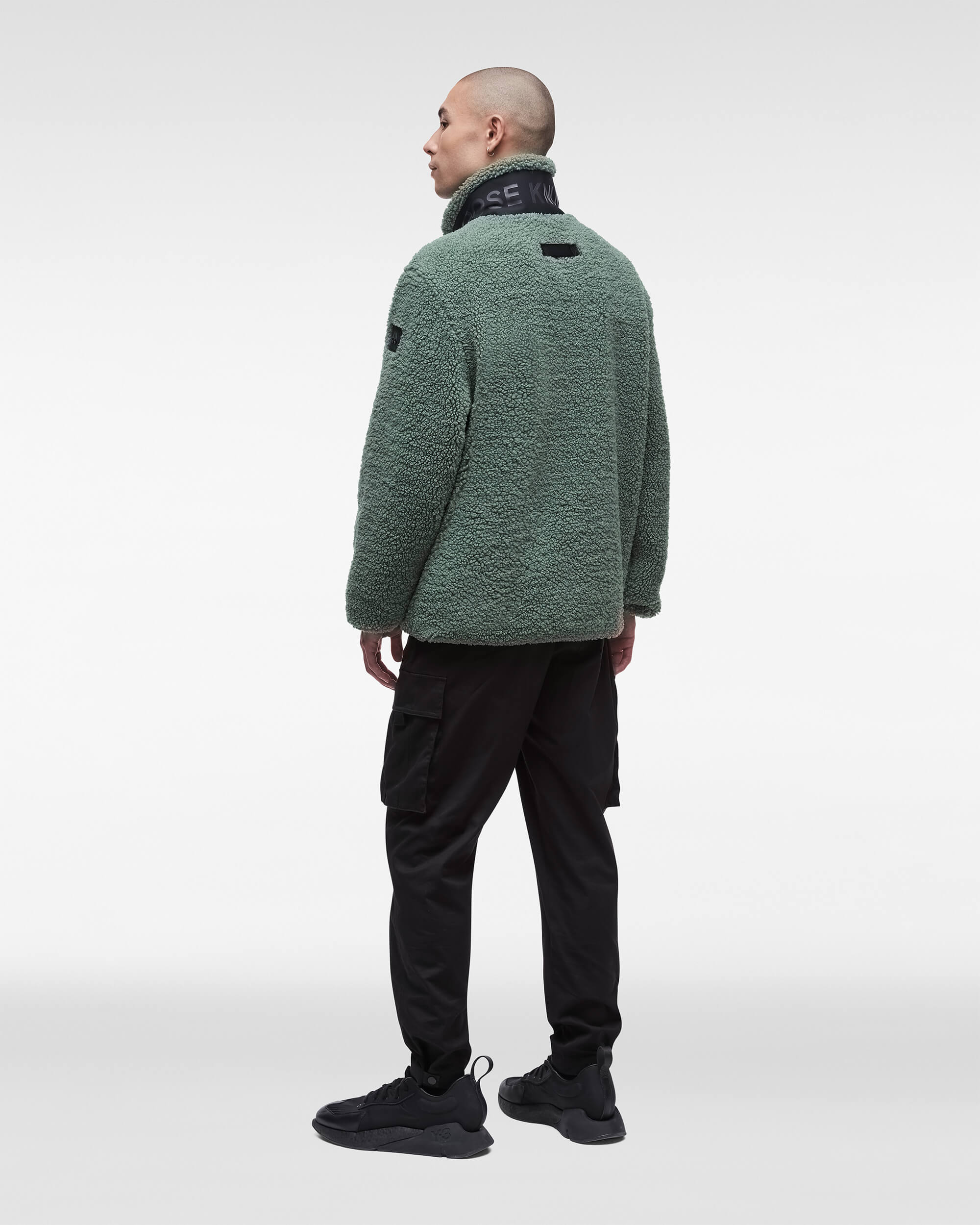 Vert Parc Sweat-Shirt en Tricot pour Homme