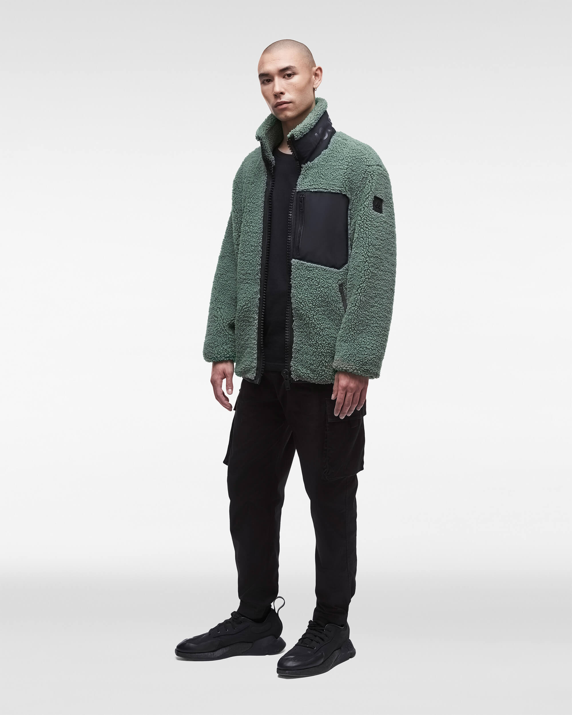 Vert Parc Sweat-Shirt en Tricot pour Homme