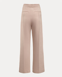 Rose Poussière Pantalon en Tricot pour Femme