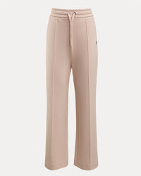 Rose Poussière Pantalon en Tricot pour Femme