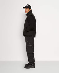 Noir Homme tissu Pants