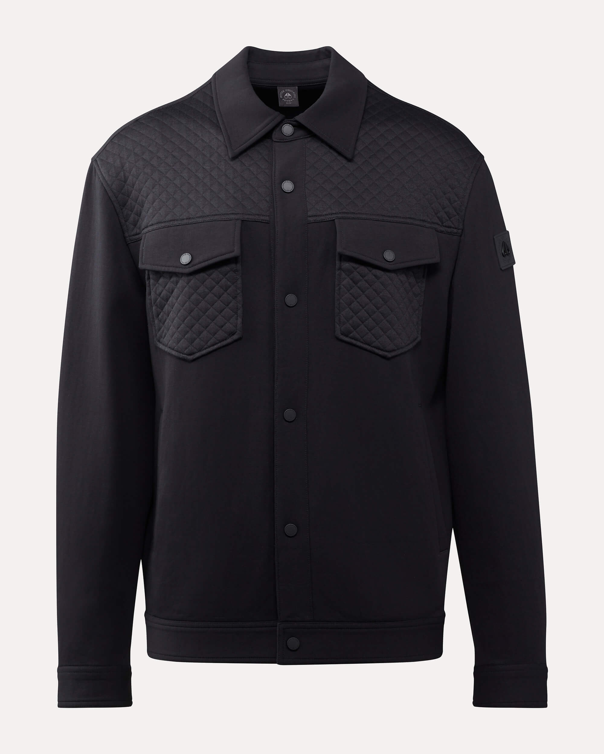 Noir Homme tissu Veste