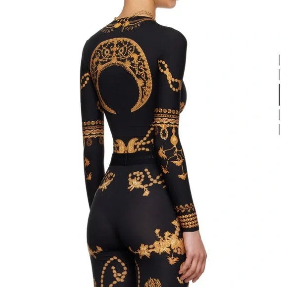 PRIX MARQUE : 85€_Placed Ornament Jewelr Top - Placed Ornament Jewelr
