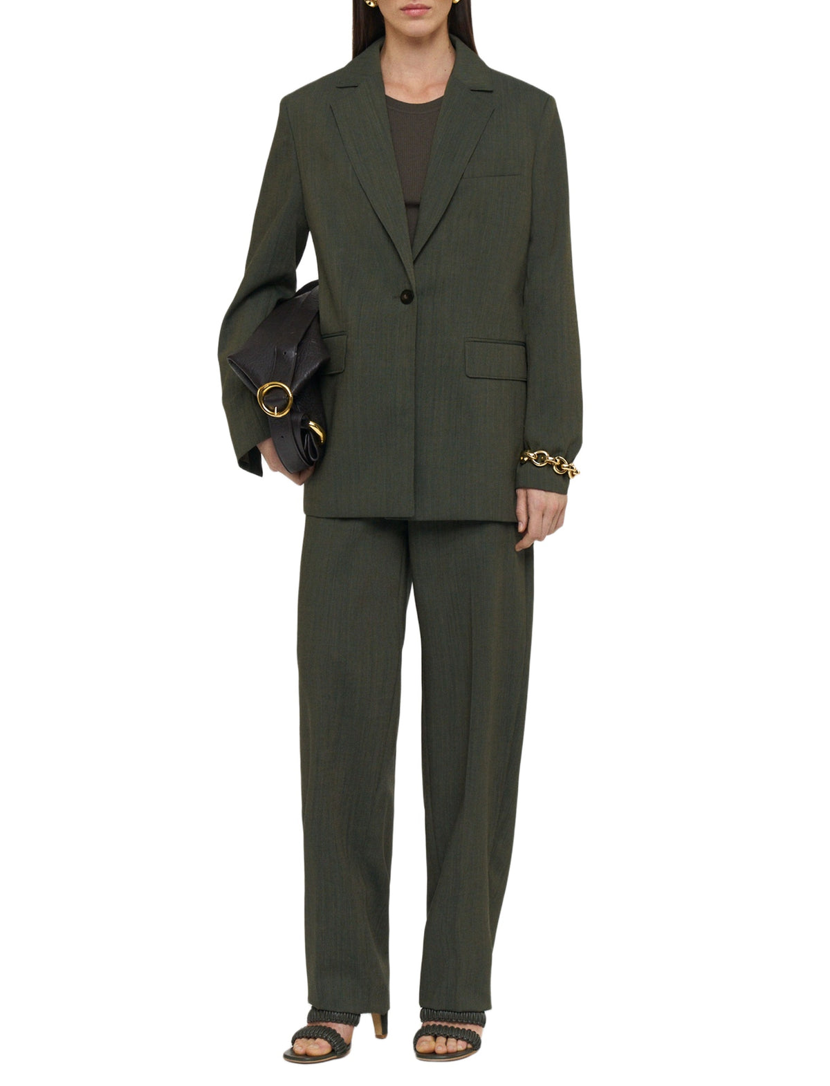 Blazer Maati en laine - Palm Leaf Melange