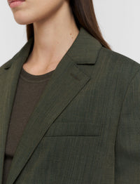 Blazer Maati en laine - Palm Leaf Melange