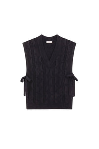 Pull Brune en laine - Navy
