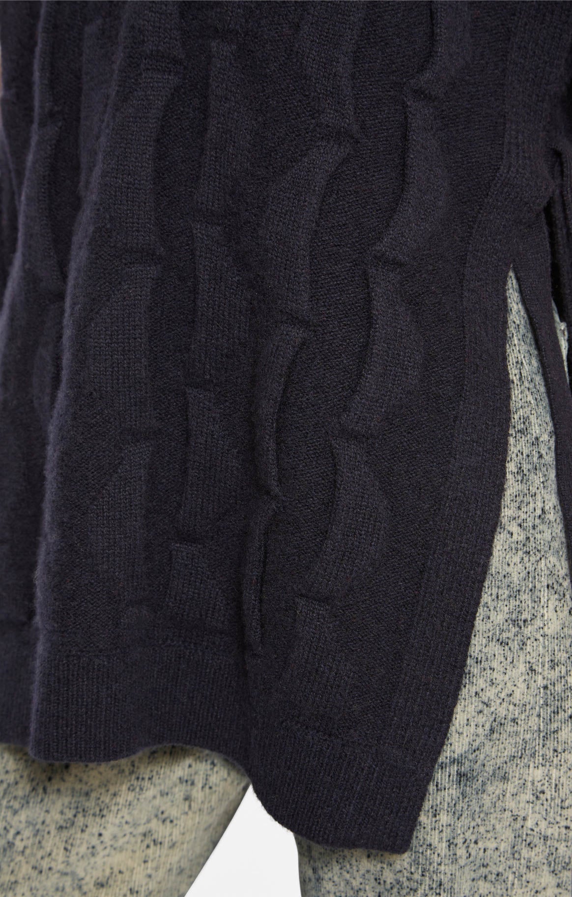 Pull Brune en laine - Navy
