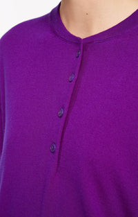 Pull Ella en laine - Violet