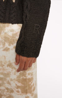 Pull Felix en laine - Charcoal