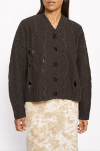 Pull Felix en laine - Charcoal