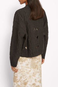 Pull Felix en laine - Charcoal