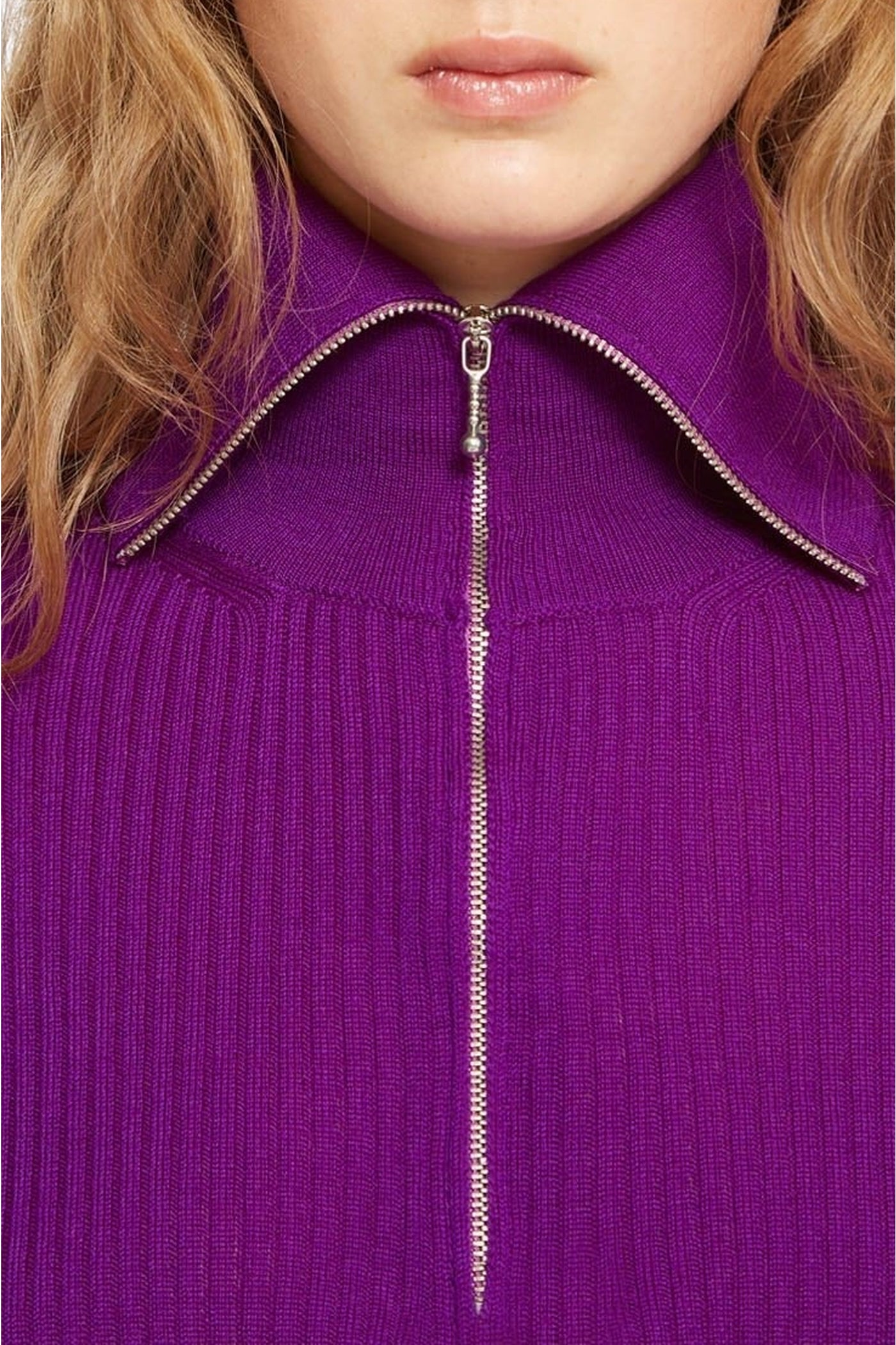 Pull Fool en laine - Violet