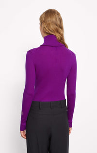 Pull Fool en laine - Violet