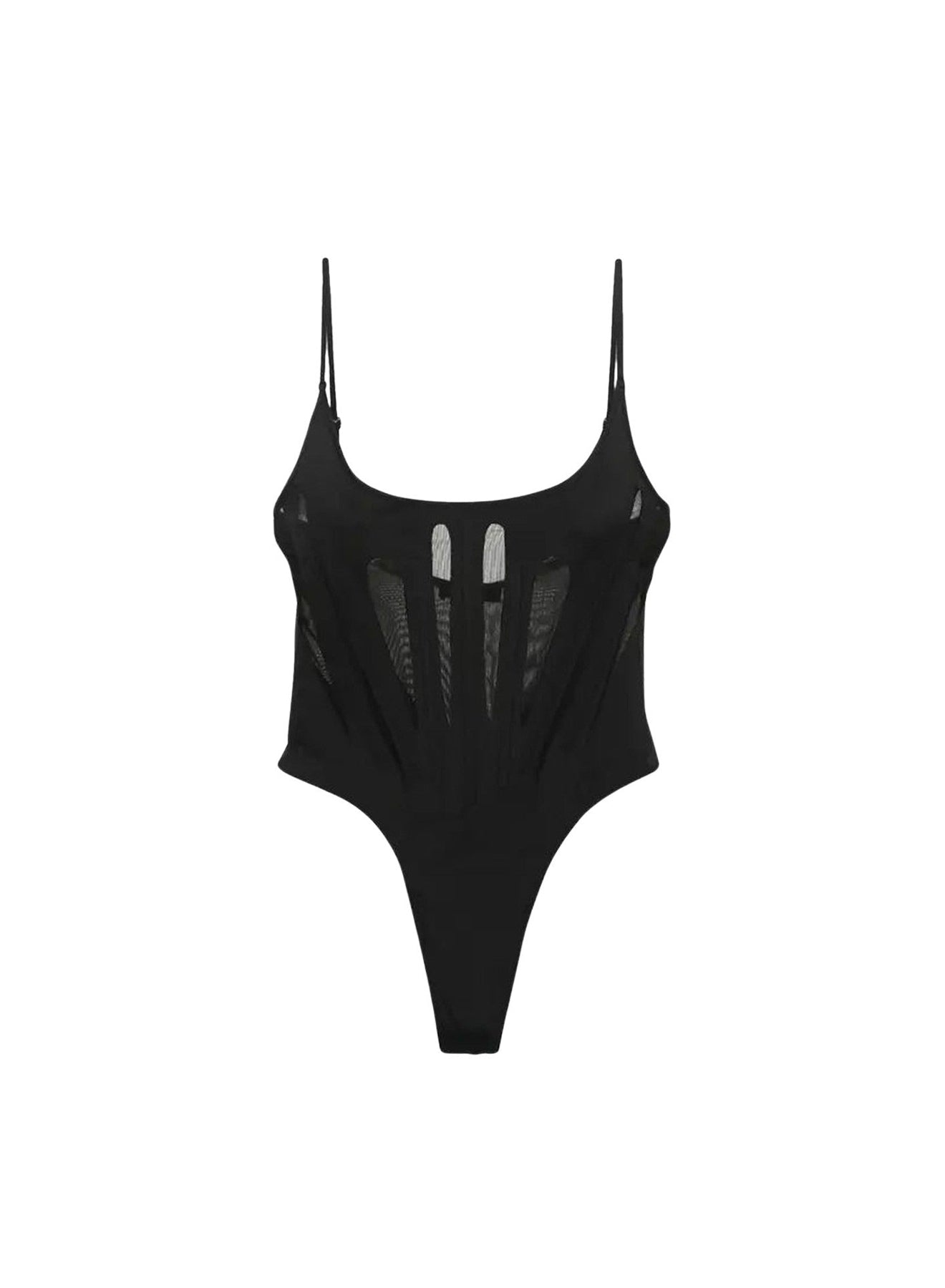 ONE-PIECE CORSETED SWIMSUIT