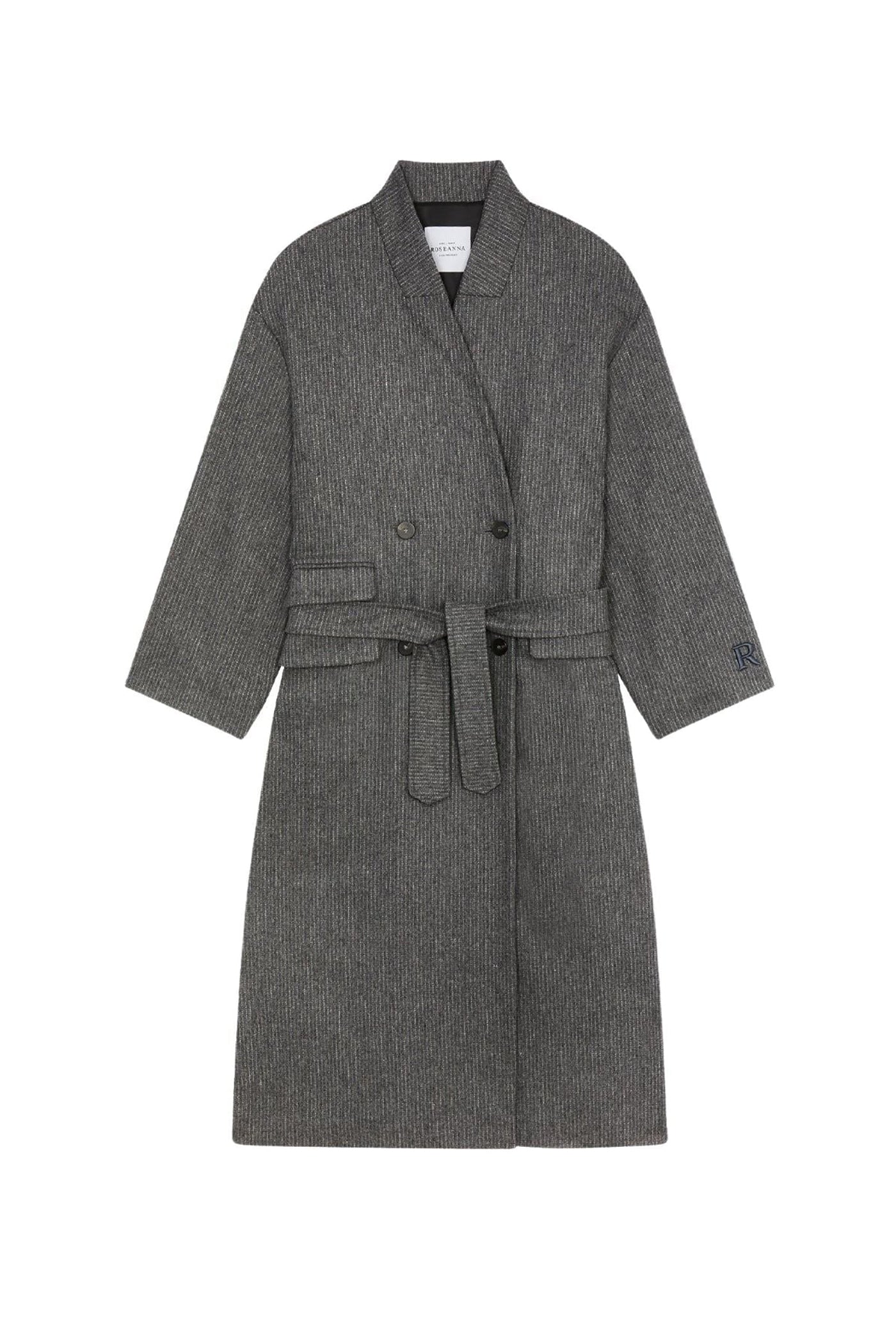 Manteau America en laine - Gris