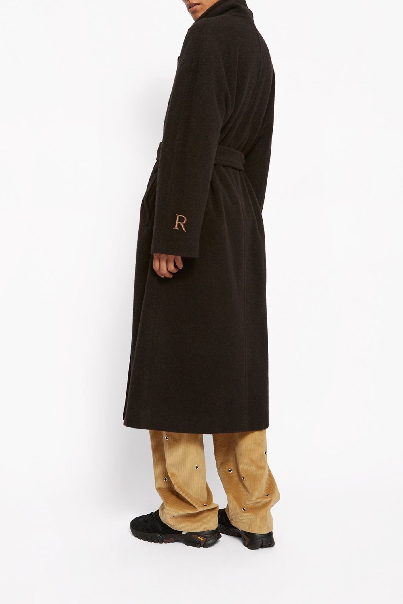 Manteau Max en laine - Chocolat