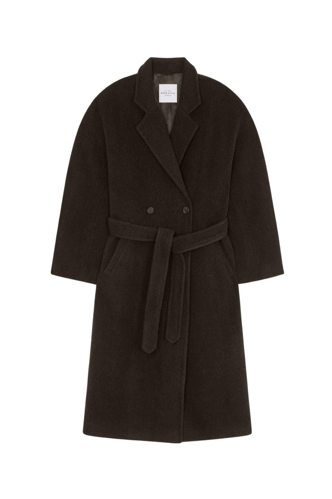 Manteau Max en laine - Chocolat