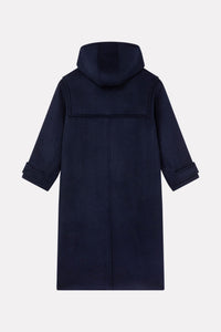 Manteau Bieber en laine - Navy