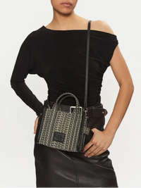 MINI   Mini sac à bandoulière The Tote Bag à logo - Beige