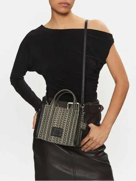 MINI   Mini sac à bandoulière The Tote Bag à logo - Beige