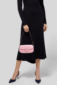 Sac Clover avec logo en cuir - Ribbon Pink