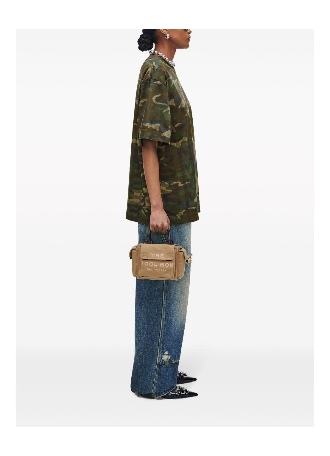 PAS INFO   Sac à bandoulière The Tool Box - Camel