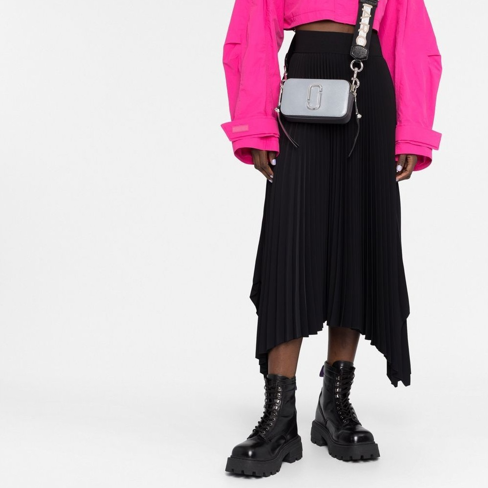 Sac à bandoulière Snapshot en cuir - Wolf Grey