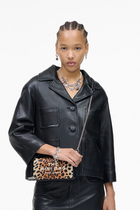 MINI   Mini Sac The Mini en cuir effet guépard - Black Multicolor