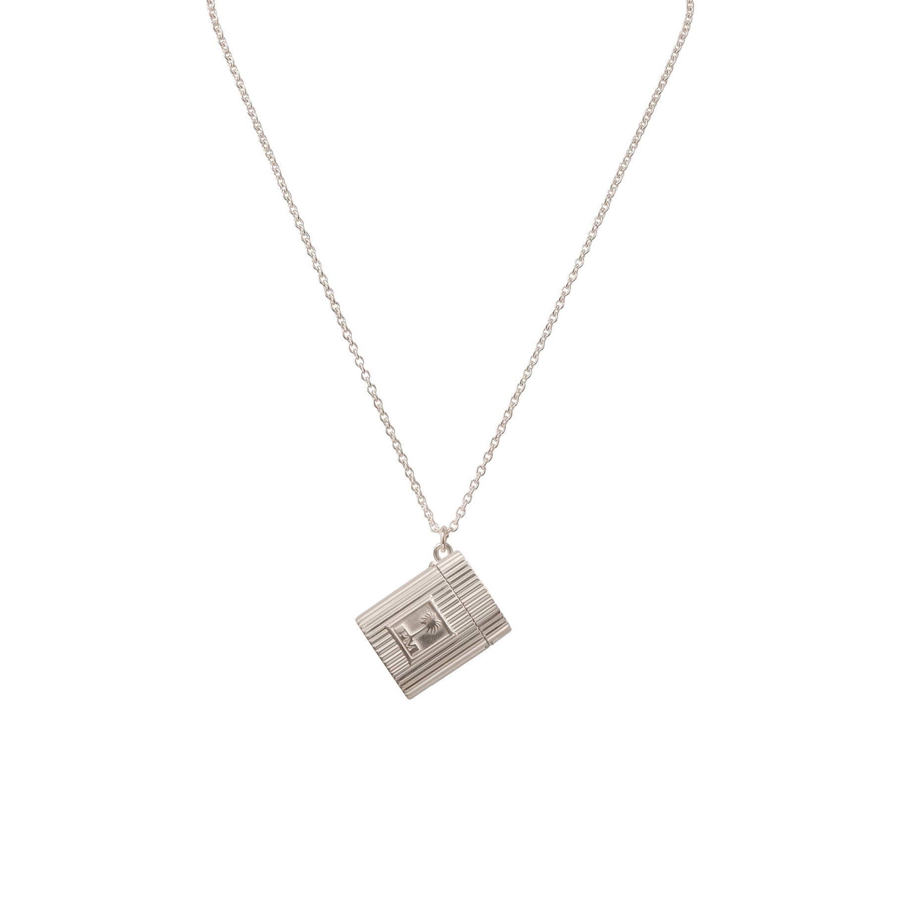 Marcel N°3 silver necklace - Silver